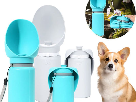 Folding Pet Outdoor Walking Mug Portable Travel Water Bottle Puppy Cats Dogs Drinking Water Dispenser Cup Supplies