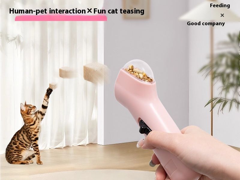 Cat Snack Freeze-Dried Grain Launcher Pet Toy
