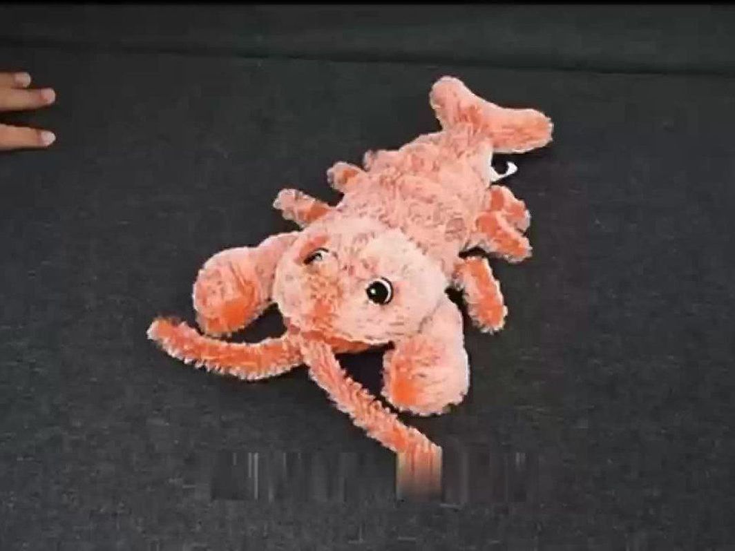 Pet Gravity Shrimp Plush USB Toy