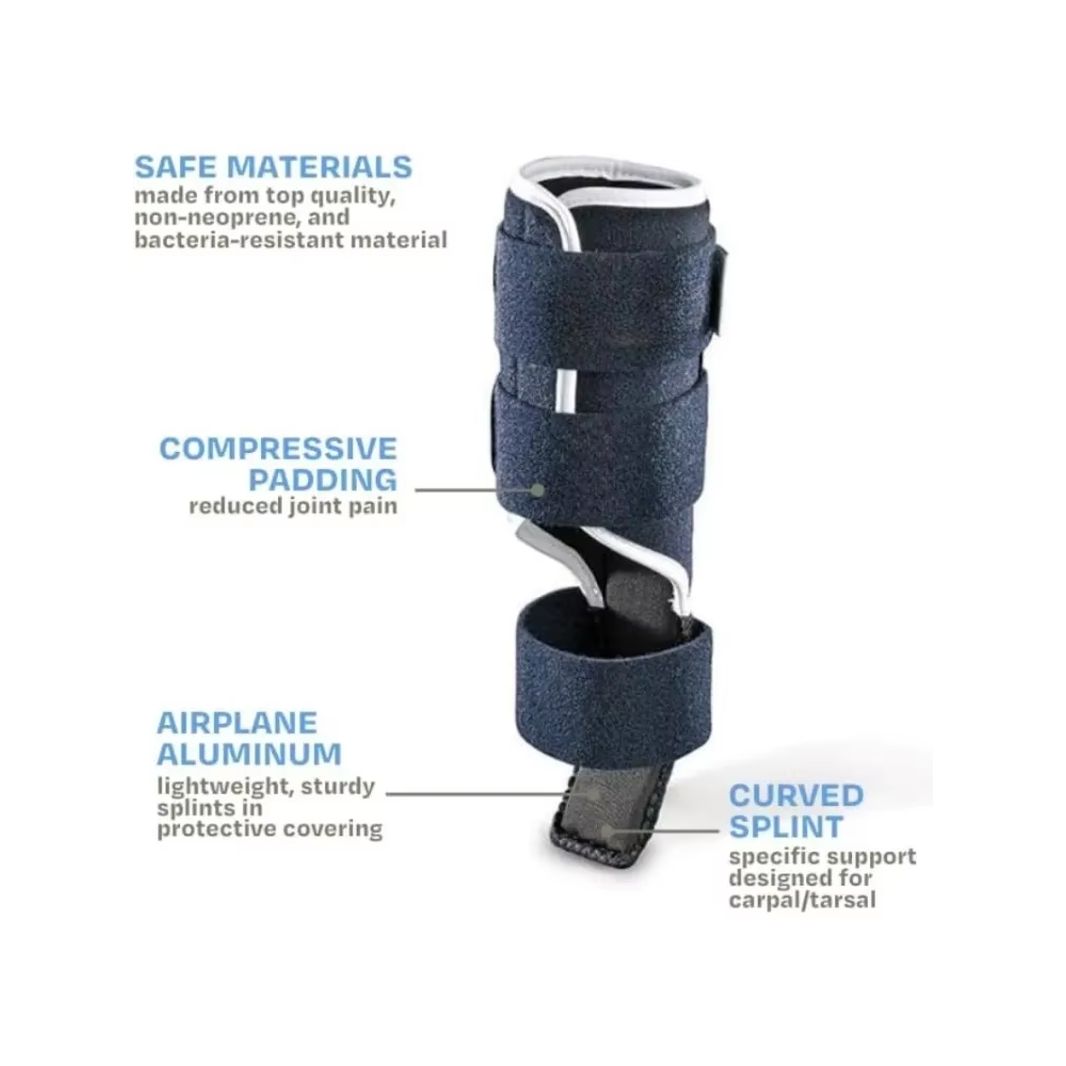 Splint Carpal Hyperextension Dog Brace ,Supports Fractures Sprains, Front Leg Support (Small Breeds) Ankle Splint Brace