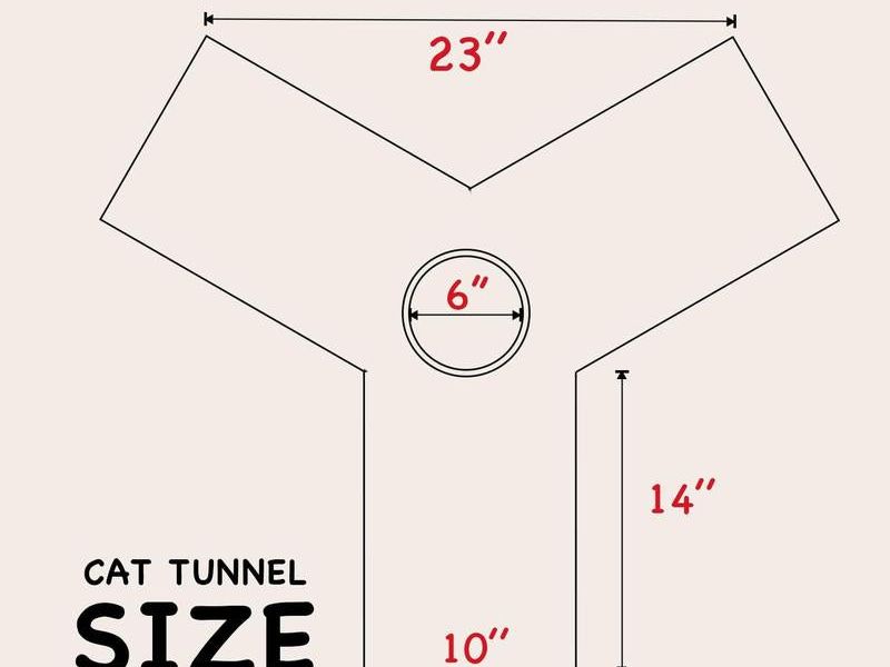 Pet Cat Tunnel Tube Toys 3 Way Collapsible, Tunnels for Indoor Cats, Kitty Bored Peek Hole Toy Ball Cat, Puppy, Kitty, Kitten, Rabbit