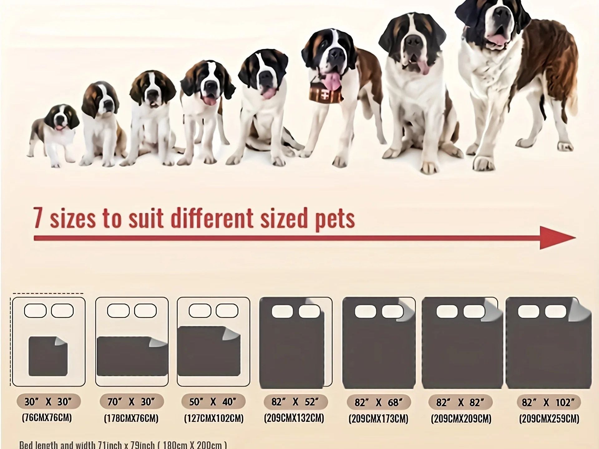 Double-Sided ANTI-LEAKAGE Dog Bed Cover 