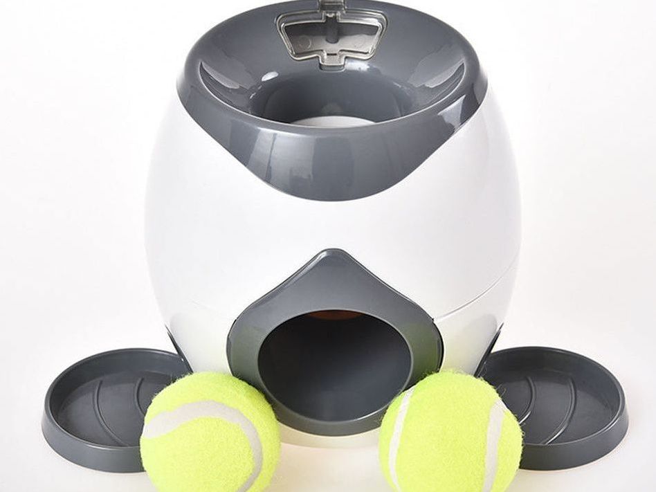 Smart Pet Feeder Tennis Ball Missing Device Throwing Reward Machine