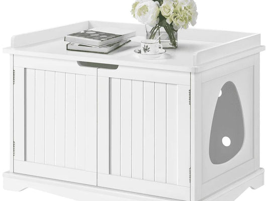 Wooden Pet Litter Box