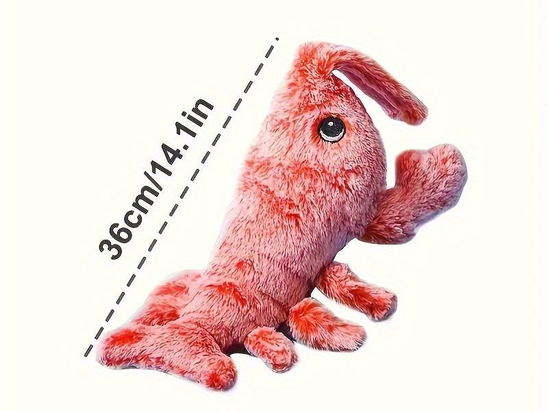 Pet Gravity Shrimp Plush USB Toy