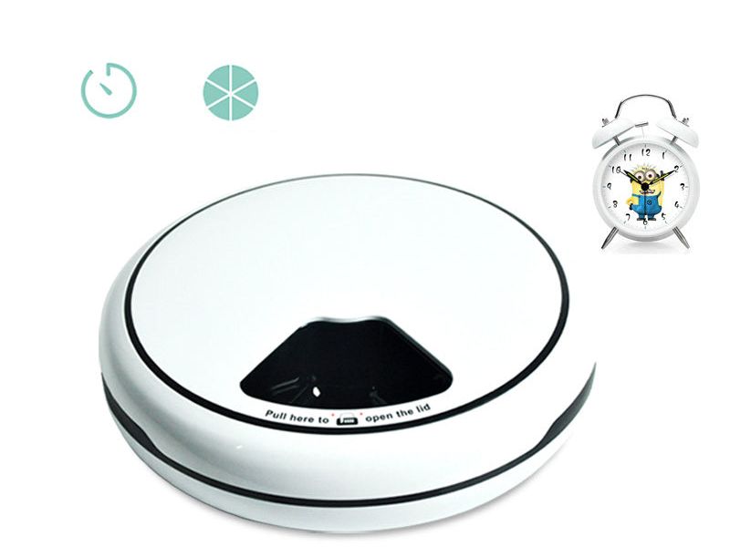 Automatic Intelligent Turntable Pet Feeder Electric Voice Prompt Unmanned Feeding Machine