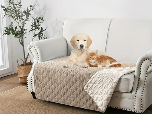 Double-Sided ANTI-LEAKAGE Dog Bed Cover 