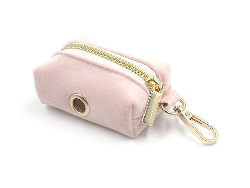 Pet Collar Towing Rope Bow Knot Outing Garbage Bag