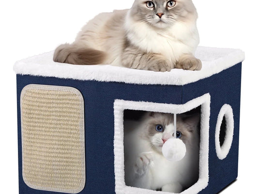Indoor Cozy Cat Cave Beds