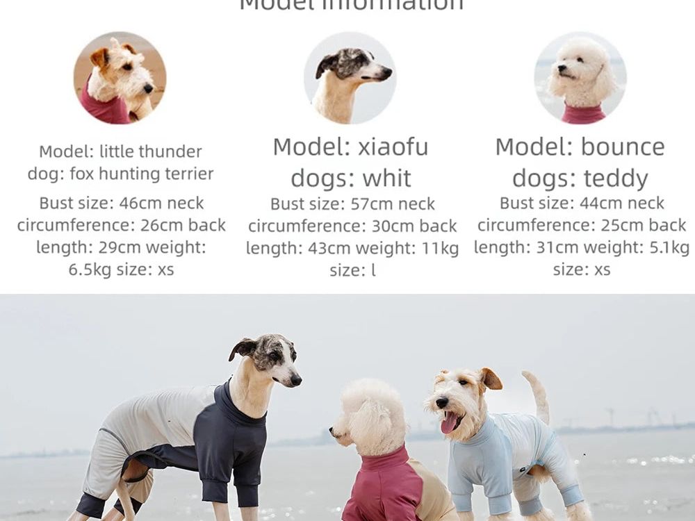 Summer Cooling Dog Vest Shirt UPF50+ Sun Protection Dog Jumpsuit Fast Drying Dirt-Proof Summer Dog Clothing Soft Outdoor Overall