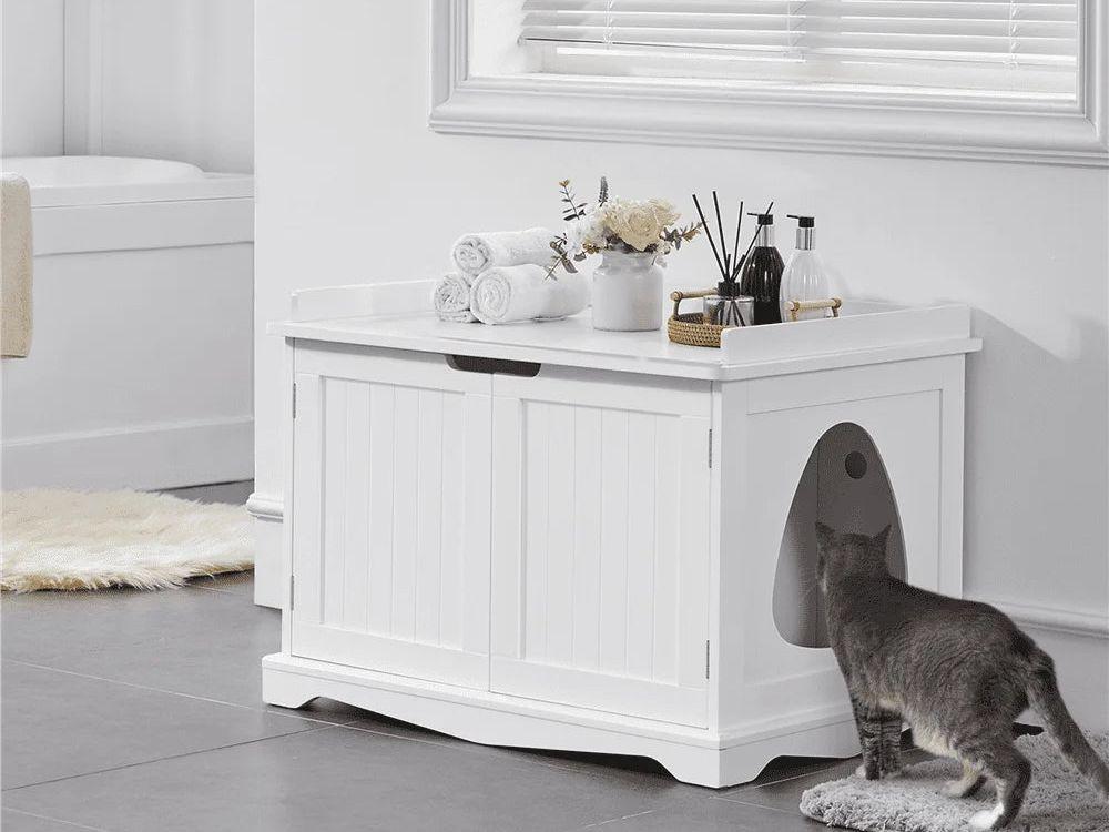 Wooden Pet Litter Box