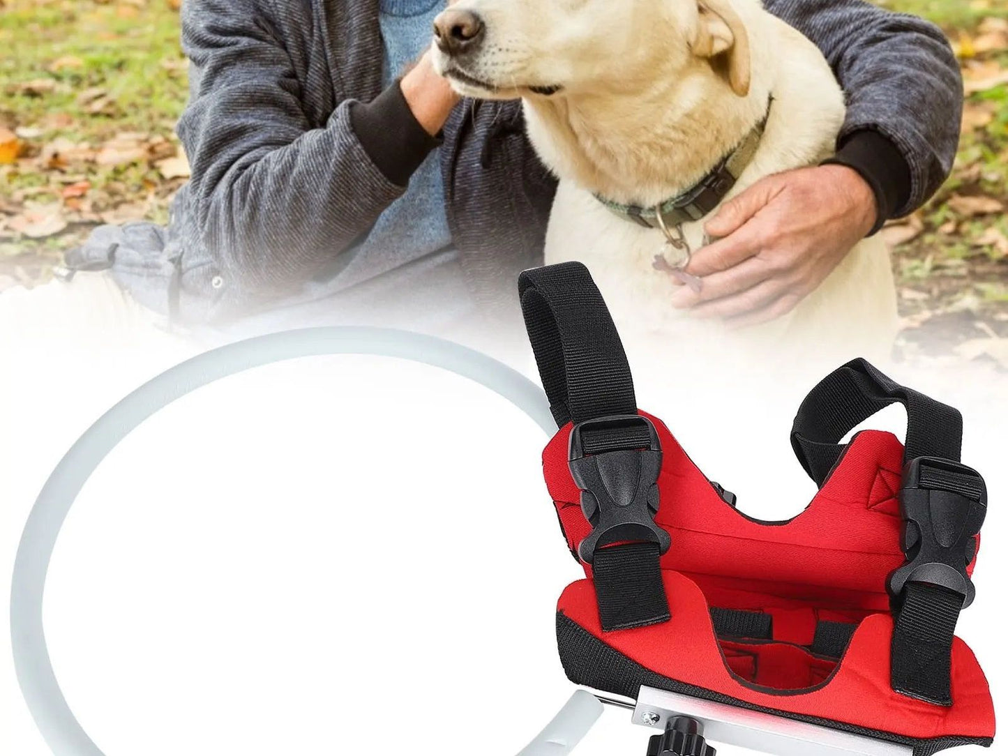 Blind Dog Anti‑Collision MYFZ02 Blind Pet Anticollision Animal Dog Protective Harness Vest