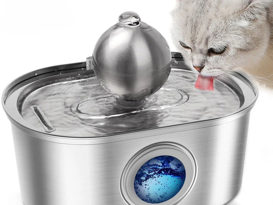 Stainless Steel Water Fountain – Fresh & Filtered Hydration