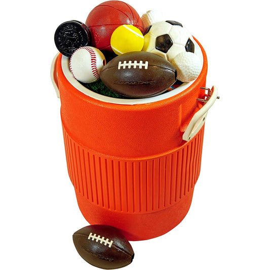 Orbee-Tuff Baseball: Durable Treat-Dispensing Dog Ball, Interactive Fetch Toy, Mint Scented, BPA-Free for Indoor and Outdoor Play, White